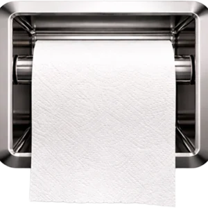 MAGNETIC RECESSED TOILET ROLL HOLDER